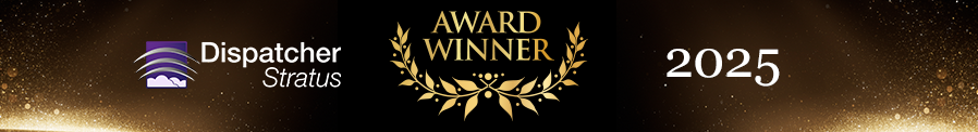 Banner image featuring the Dipatcher Phoenix product logo, stylized Award Winner text over a larel wreath, and the year 2025.