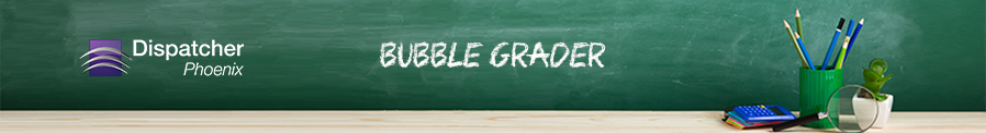 Bubble Grader gives educators an easier way to create, grade, and review assessments. Customized bubble sheets can be printed on plain paper, scanned at the MFP, and automatically scored with reports available for further analysis.
