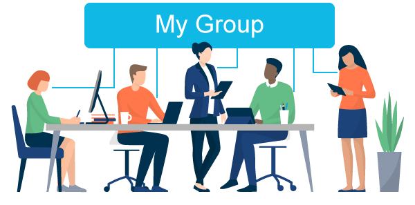 Group of users